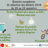 affiche semaine réduction des déchêts dijon