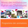 Haute Saône – Programme des animations dans les médiathèque de Rahin et Chérimont en mars logo-médiatheques-rahin