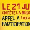 visuel fête de la musique belfort appel a participation