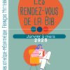 Chenôve – Printemps des poètes du 19 au 29 mars visuel animations bib chenove janvier mars
