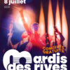 Saint – Vit – Mardis des Rives le 8 juillet visuel mardis des rives 2025 saint vit