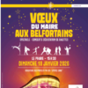 Belfort – Voeux du Maire aux Belfortains, concerts, spectacles et dégustation dimanche 18 janvier visuel voeux aux belfortains 2026